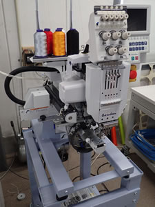 株式会社SSSの1頭バルダン刺繍機