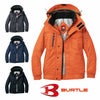7210 防寒ブルゾン（大型フード付） BURTLE バートル 防寒着 SS～5L ポリエステル100％ マイクロドットシェル