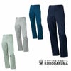 31670 スラックス（ノータック） kurodaruma クロダルマ 秋冬 作業服 作業着 70～150cm ポリエステル100％ ストレッチサージ生地
