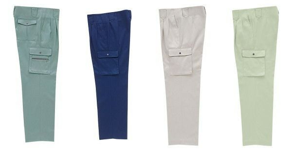 2802 カーゴパンツ（ツータック） kurodaruma クロダルマ 秋冬作業服 作業着 70～120ｃｍ 綿52％・ポリエステル48％ 二重織ツイル