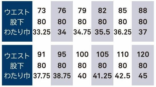 1608 ワンタックカーゴパンツ 桑和 SOWA 秋冬作業服 作業着 73～100cm ポリエステル100％