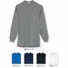 25443 秋冬用長袖Tシャツ kurodaruma クロダルマ Tシャツ・ニット S～5L ポリエステル100％ ハニカム