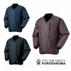 54236 セミキルトVヤッケ kurodaruma クロダルマ 秋冬作業服 防寒着 M～3L ポリエステル100％ リップストップ