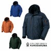 54233 防水防寒ジャンパー kurodaruma クロダルマ 防寒着 S～7L ナイロン100％ へリンボン