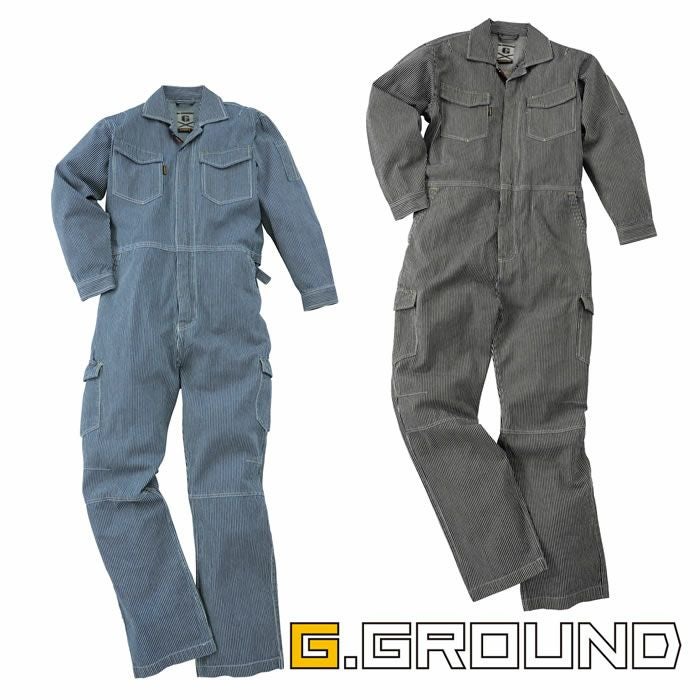 廃番商品-在庫限り】9600 続服 桑和 SOWA つなぎ服・オーバーオール