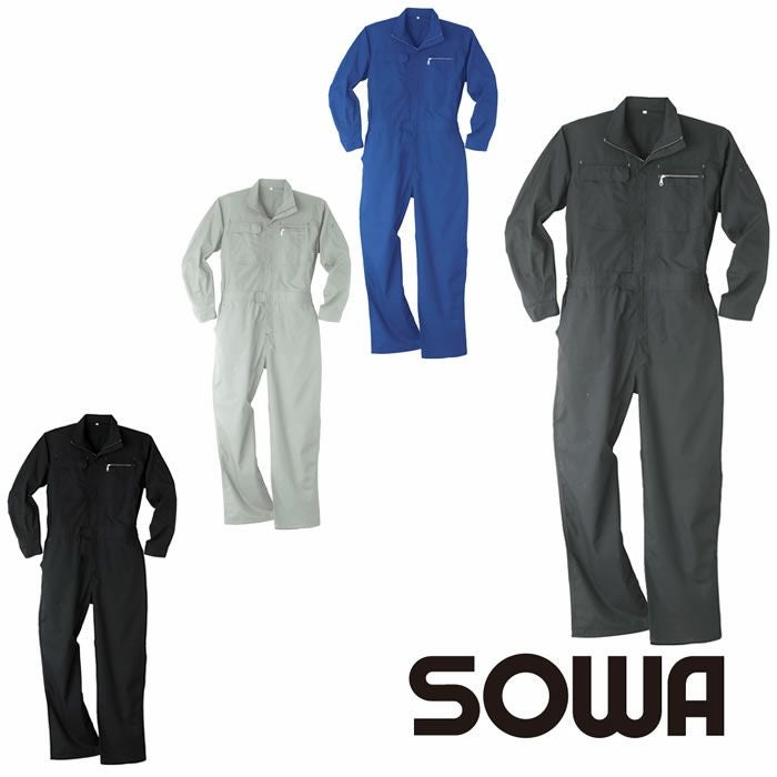 39010 続服 桑和 SOWA つなぎ服・オーバーオール・ツナギ S~6L 39010 続服 桑和 SOWA つなぎ服・オーバーオール・ツナギ S~6L