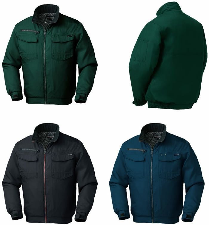 54232 ジャンパー kurodaruma クロダルマ 防寒着 M～5L ポリエステル100％ リップ