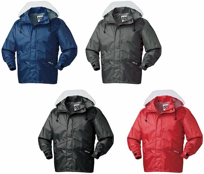 47410 レインコート kurodaruma クロダルマ 作業服 作業着 S～5L ポリエステル100％ リップストップ210T・PUコーティング