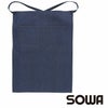10020 デニムエプロン（腰下） 桑和 SOWA エプロン フリー 綿100％(デニム12oz)