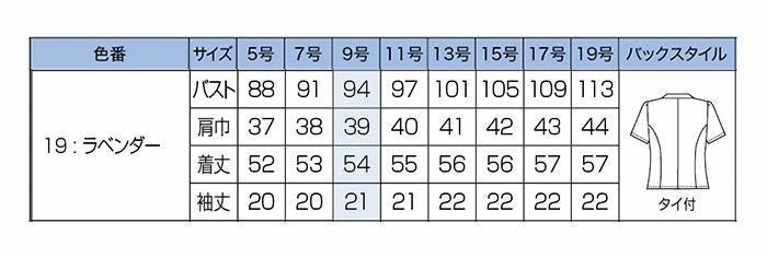 SS700L オーバーブラウス神馬本店（selectstage）事務服・制服 5号～19号 ポリエステル100％