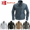 1511 ジャケット（ユニセックス） BURTLE バートル 制電 春夏作業服 作業着 SS～5L 綿70％・ポリエステル30％ 日本製ヘリンボーン