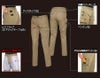 6109 レディースカーゴパンツ BURTLE バートル 春夏作業服 作業着 S～5L ポリエステル65％・綿35％ 日本製T/Cライトチノ