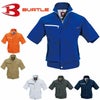 6082 半袖ジャケット（ユニセックス） BURTLE バートル 制電 春夏作業服 作業着 SS～5L ポリエステル65％・綿35％ 日本製ライトチノ