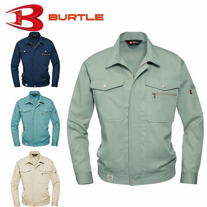 615 長袖ブルゾン BURTLE バートル 春夏作業服 作業着 S～5L