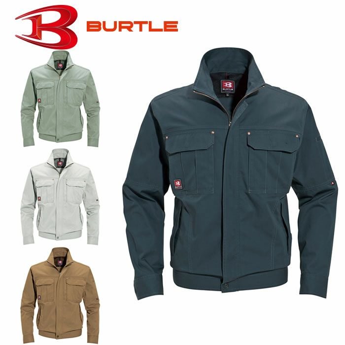 8091 ジャケット BURTLE バートル 春夏作業服 作業着 S～5L 綿100