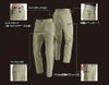 1306 ワンタックカーゴパンツ BURTLE バートル 春夏作業服 作業着 70～130 綿100％ 日本製ライトチノ