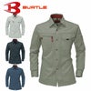 8023 長袖シャツ BURTLE バートル 春夏作業服 作業着 S～5L 綿100％ 日本製ライトチノ