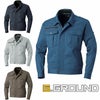 163 長袖ブルゾン 桑和 SOWA G.GROUND 春夏作業服 作業着 S～6L 綿98％・ポリウレタン2％
