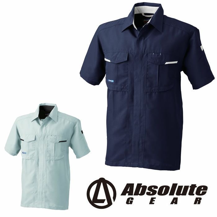 947 半袖シャツ 桑和 SOWA 春夏作業服 作業着 S～6L ポリエステル85％・綿15％ サマー裏綿