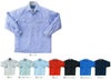 25618 長袖シャツ kurodaruma クロダルマ 春夏作業服 作業着 S～5L ポリエステル70％・綿30％ 二重織