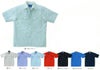 26618 半袖シャツ kurodaruma クロダルマ 春夏作業服 作業着 S～5L ポリエステル70％・綿30％ 二重織