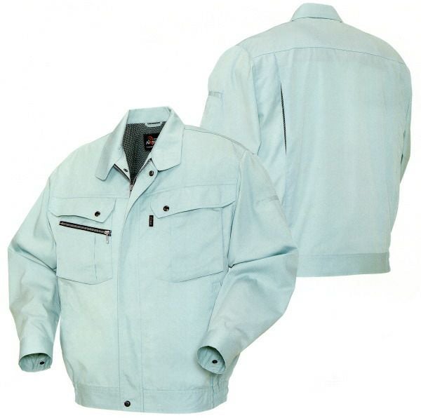 254931 長袖ジャンパー kurodaruma クロダルマ 春夏作業服 作業着 S～5L ポリエステル65％・綿35％ サマーツイル