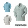 25093 長袖シャツ kurodaruma クロダルマ 春夏作業服 作業着 S～5L 綿55％・ポリエステル45％ ポーラ