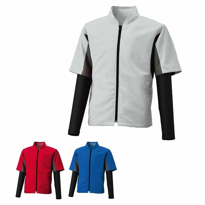 BK6019 半袖ジャケットコンプレッション袖 BIGBORN EARLYBIRD