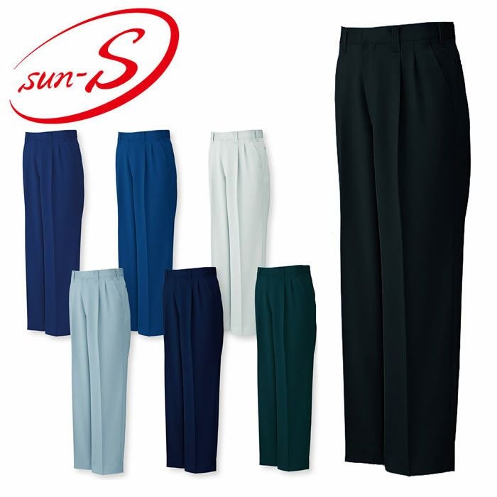 WA20154 ツータックパンツ SUN-S サンエス BEST HERO 秋冬作業服 作業