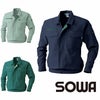 913 VA913 長袖ブルゾン 桑和 SOWA 春夏作業服 作業着 M～6L ポリエステル90％・綿10％ サマー裏綿