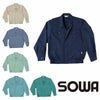 682 長袖ブルゾン 桑和 SOWA VA682 春夏 作業服 作業着 M～6L ポリエステル60％・綿40％ T/Cソフトライトツイル