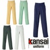 80805 K80805 KANSAIスラックス DAIRIKI KansaiUniform 秋冬 作業服 作業着 70～120cm ポリエステル80％・綿20％ エコ交織ツイル