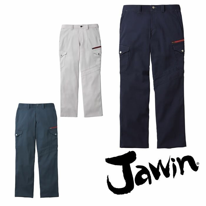 56702 ストレッチノータックカーゴパンツ 自重堂 Jawin 春夏作業服