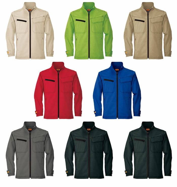 SW108 レディースフィールドジャケット ビッグボーン 秋冬作業服 作業着 S～5L ポリエステル100％