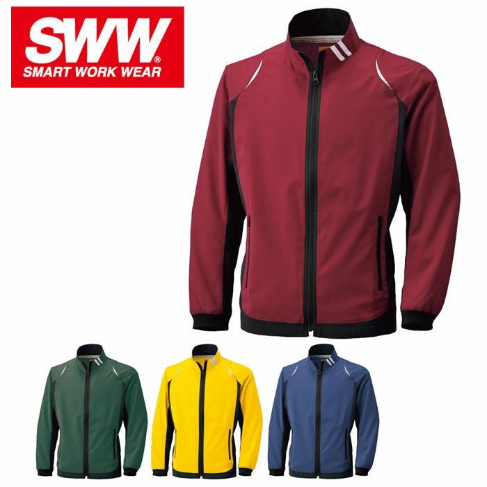 SW145 ドットエアジャケット ビッグボーン SWW 秋冬作業服 作業着 S～5L ポリエステル100％