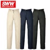 SW112 レディーステーパードチノパンツ ビッグボーン 秋冬作業服 作業着 7号～17号 ポリエステル80％・綿20％