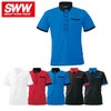 SW526 メンズ・レディース兼用半袖ポロシャツ ビッグボーン 春夏作業服 作業着 SS～5L ポリエステル100％
