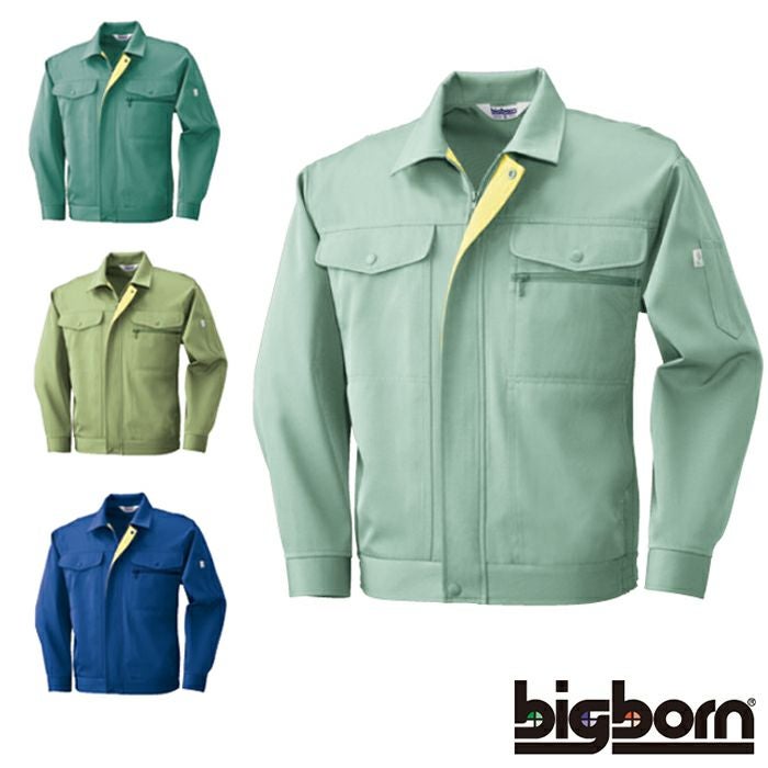 1325 ジャケット ビッグボーン 秋冬作業服 作業着 S-5L ポリエステル90％・綿10％（再生ポリエステル70% 使用） 交織ソフトツイル