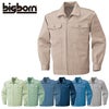806 ジャケット（ファスナー式） ビッグボーン 秋冬作業服 作業着 S-6L ポリエステル65％・綿35％ ソフトツイル