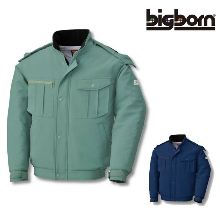 8646 ジャケット ビッグボーン 防寒着 防寒服 S-5L ポリエステル100％（再生ポリエステル55％使用） エコツイル