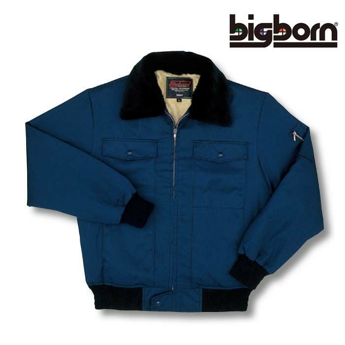 7107 ジャケット ビッグボーン 防寒着 防寒服 M-6L ポリエステル65％・綿35％ ソフトツイル