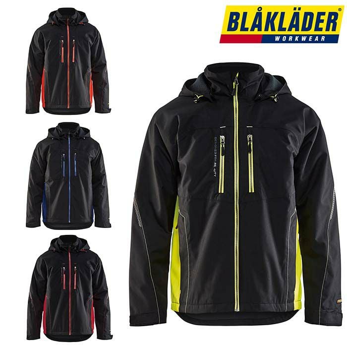 4890-1977 LIGHTWEIGHT LINED FUNCTIONAL JACKET ビッグボーン BLAKLADER 秋冬作業服 作業着 XS-4XL ポリエステル100％ オックスラミネートオックスフォード3層ラミネート