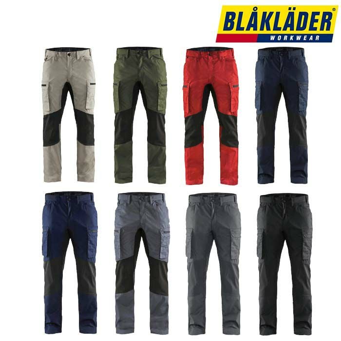 8216-1845 SERVICE TROUSERS STRETCH ビッグボーン BLAKLADER 秋冬作業