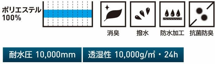 7114-09 防水防寒パンツ 桑和 SOWA 防寒着 防寒ウェア S～6L ポリエステル100％