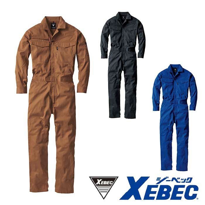 34012 続服 XEBEC ジーベック 秋冬作業服 作業着 S～5L 綿 100