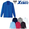 6025 カノコ長袖ポロシャツ XEBEC ジーベック 秋冬作業服 作業着 SS～5L ポリエステル 55％・綿 45％ 交編カノコ