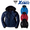 562 防水防寒ブルゾン XEBEC ジーベック 秋冬作業服 防寒着 S～5L （表）ポリエステル100％　（裏）ポリエステル100％　（中綿）ポリエステル100％ 高密度タフタ