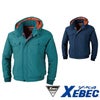 755 防寒ブルゾン XEBEC ジーベック 秋冬作業服 防寒着 M～5L （表）ナイロン100％　（裏）ナイロン100％　（中綿）ポリエステル100％ ナイロンタッサー