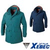 756 防寒コート XEBEC ジーベック 秋冬作業服 防寒着 M～5L （表）ナイロン100％　（裏）ナイロン100％　（中綿）ポリエステル100％ ナイロンタッサー