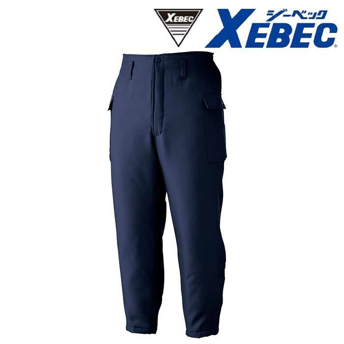 427 防寒パンツ XEBEC ジーベック 秋冬作業服 防寒着 M～5L （表）ポリエステル100％　（裏）ポリエステル100％　（中綿）ポリエステル100％ ポリエステルツイル